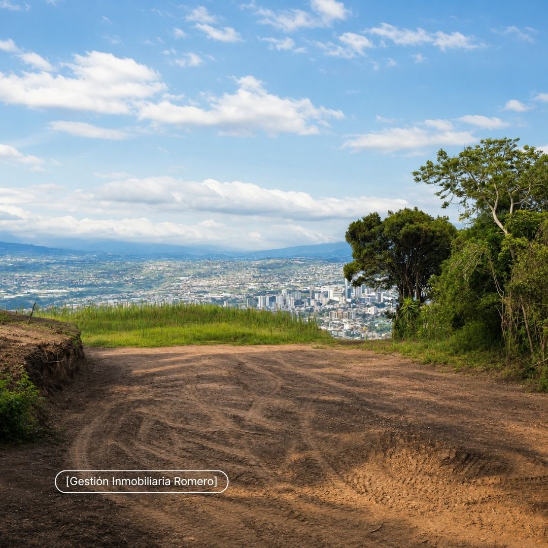 Lote en venta en Escazú - 1000 m² con vista panorámica al Valle Central, Altos de Carrizal